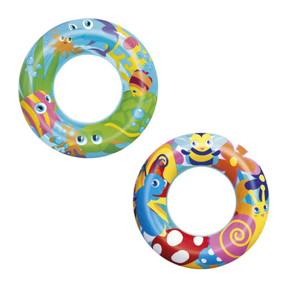 Bestway 22-Inch 56cm Designer Swim Ring