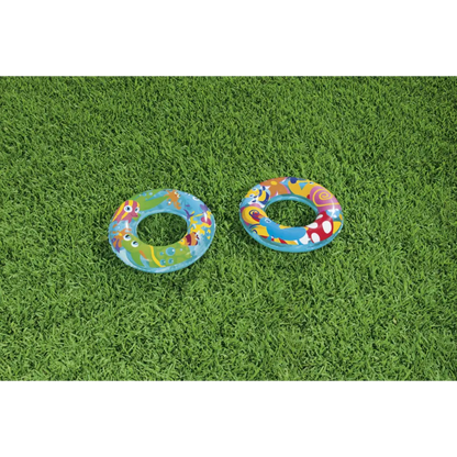 Bestway 22-Inch 56cm Designer Swim Ring