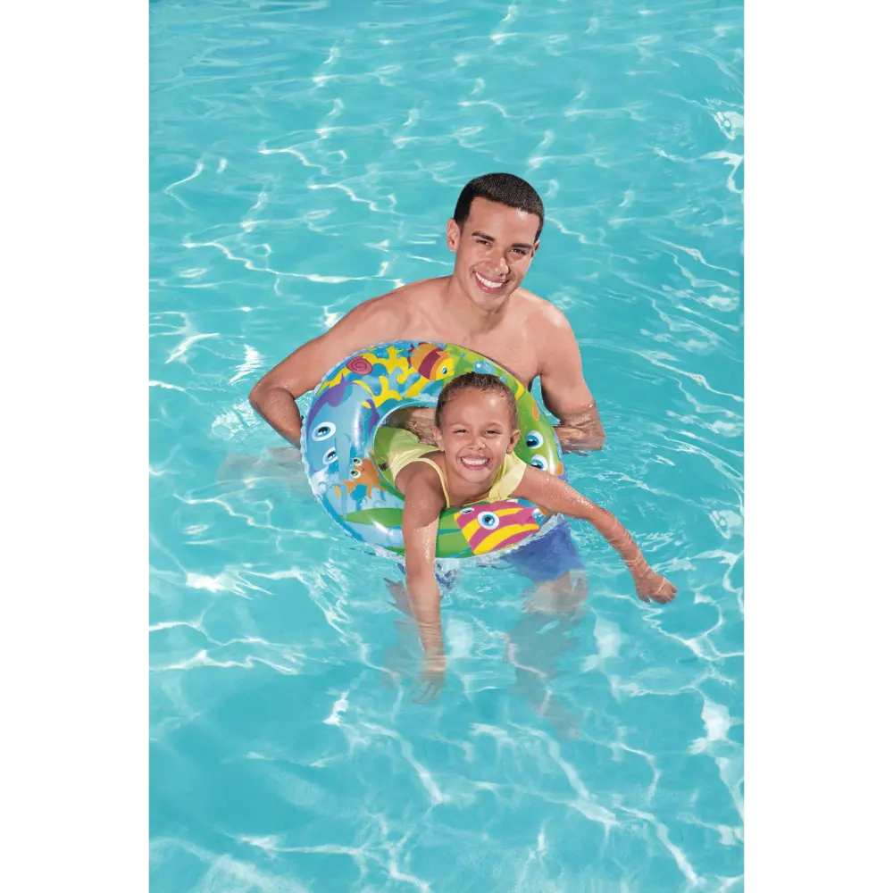 Bestway 22-Inch 56cm Designer Swim Ring