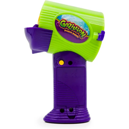 Gazillion Bubbles Mini Hurricane Bubble Toy for Kids with 4oz Solution, Battery-Operated