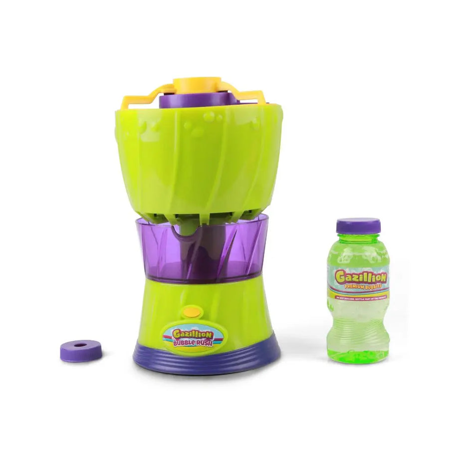 Gazillion Bubble Rush Battery Operated Bubble Machine Toy for Kids
