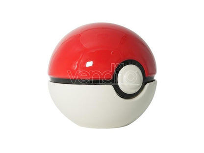 Pokemon Poke Ball Ceramic Cookie Jar with Lid