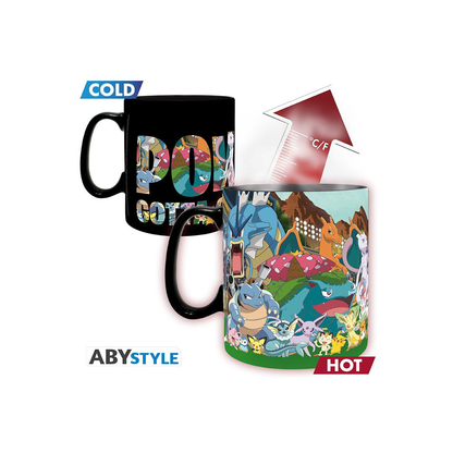 Pokémon Colour-Changing Heat Reveal Ceramic Mug – 460 ml