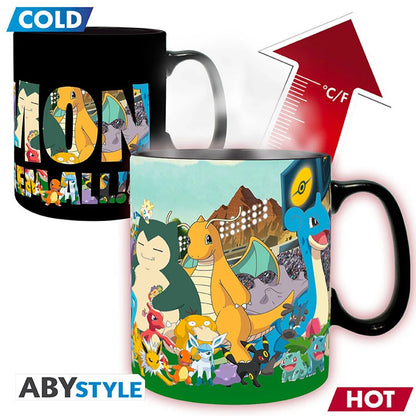 Pokémon Colour-Changing Heat Reveal Ceramic Mug – 460 ml