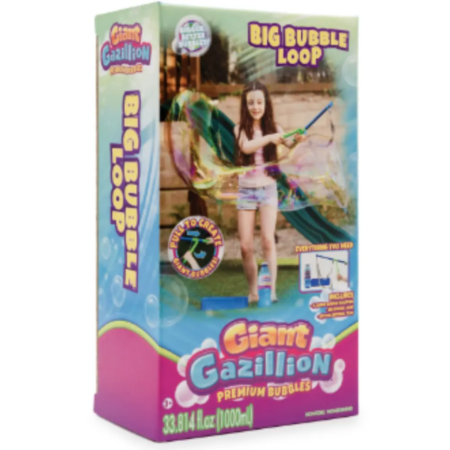Gazillion Big Loop Bubble Wand Toy for Kids
