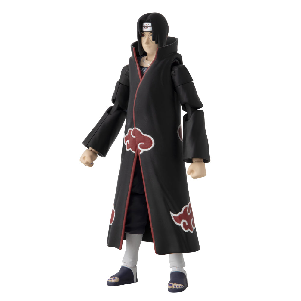 Bandai Anime Heroes Naruto Shippuden Itachi Uchiha Action Figure 6.5 Inch