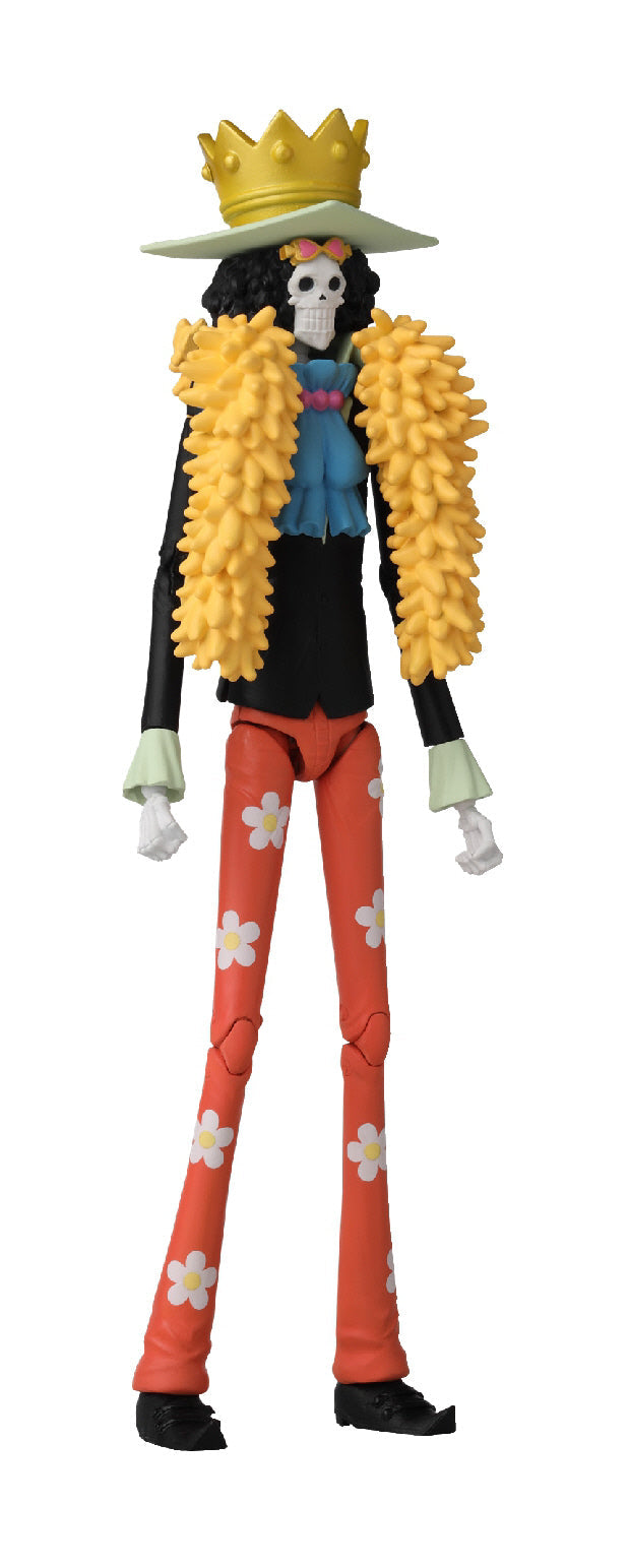 Anime Heroes One Piece Brook 7 Inch Action Figure Official Anime Collectible Toy