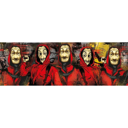 Clementoni Puzzle Panorama Lacasa De Papel 1000-Piece