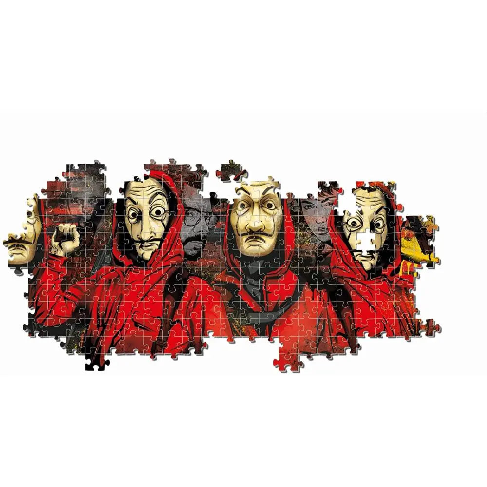 Clementoni Puzzle Panorama Lacasa De Papel 1000-Piece