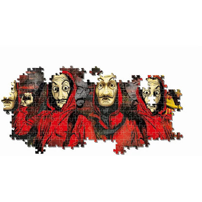 Clementoni Puzzle Panorama Lacasa De Papel 1000-Piece