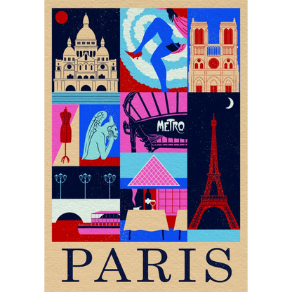 Clementoni Puzzle Style in the City Paris 1000-Piece
