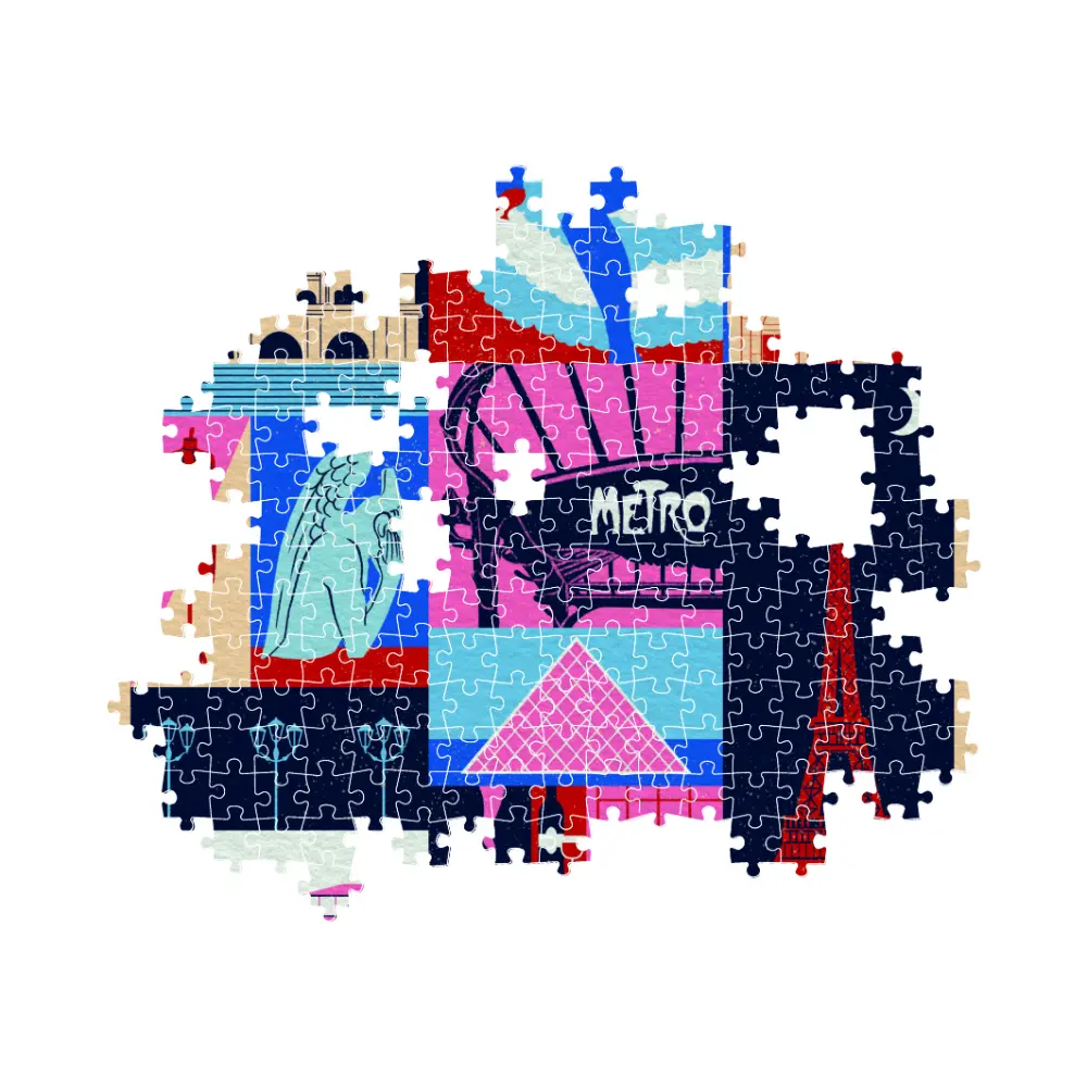 Clementoni Puzzle Style in the City Paris 1000-Piece
