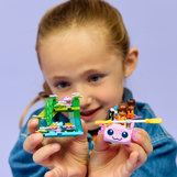 Lego Friends Axolotl Adventure Boat - Kids Building Playset with Mini Dolls & Animal Figures