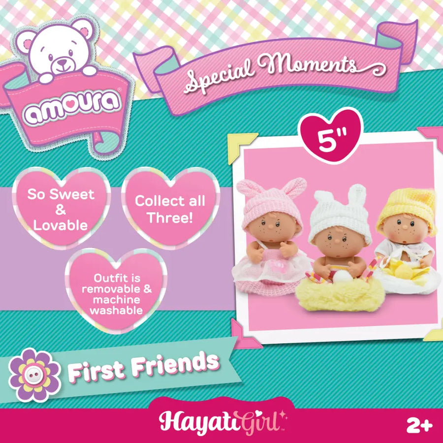 Baby Amoura First Friends Doll 5 Inch