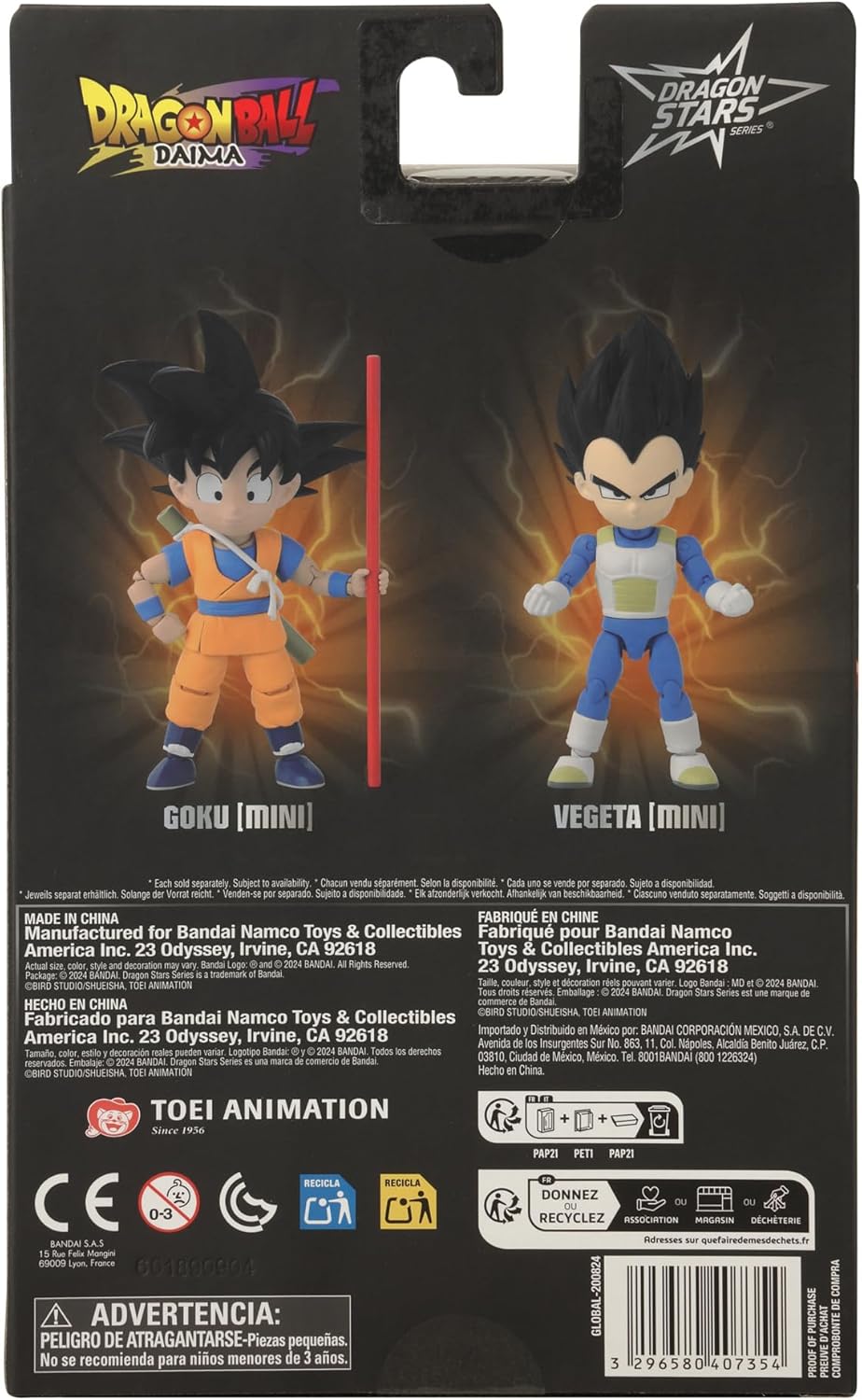 Dragon Ball Stars Daima Goku Mini 5 Inch