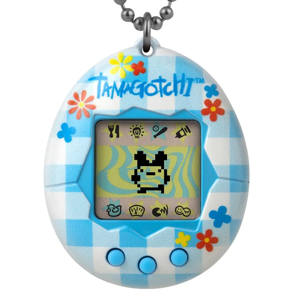 Tamagotchi Original Flower Gingham Battery-Operated