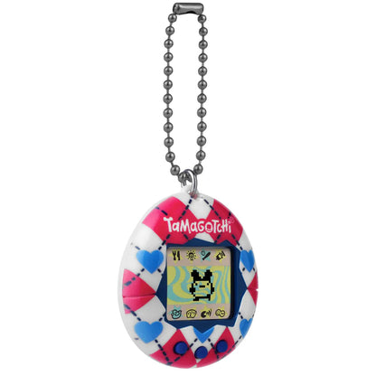 Tamagotchi Original Argyle Heart Digital Toy Classic Gen 2 Game Battery-Operated