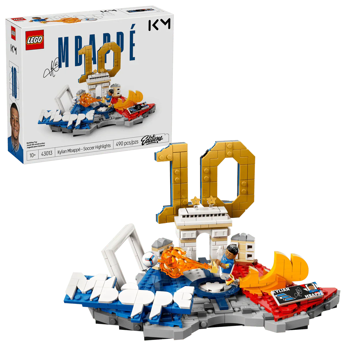 Lego Editions Mbappe Soccer Highlight Building Set