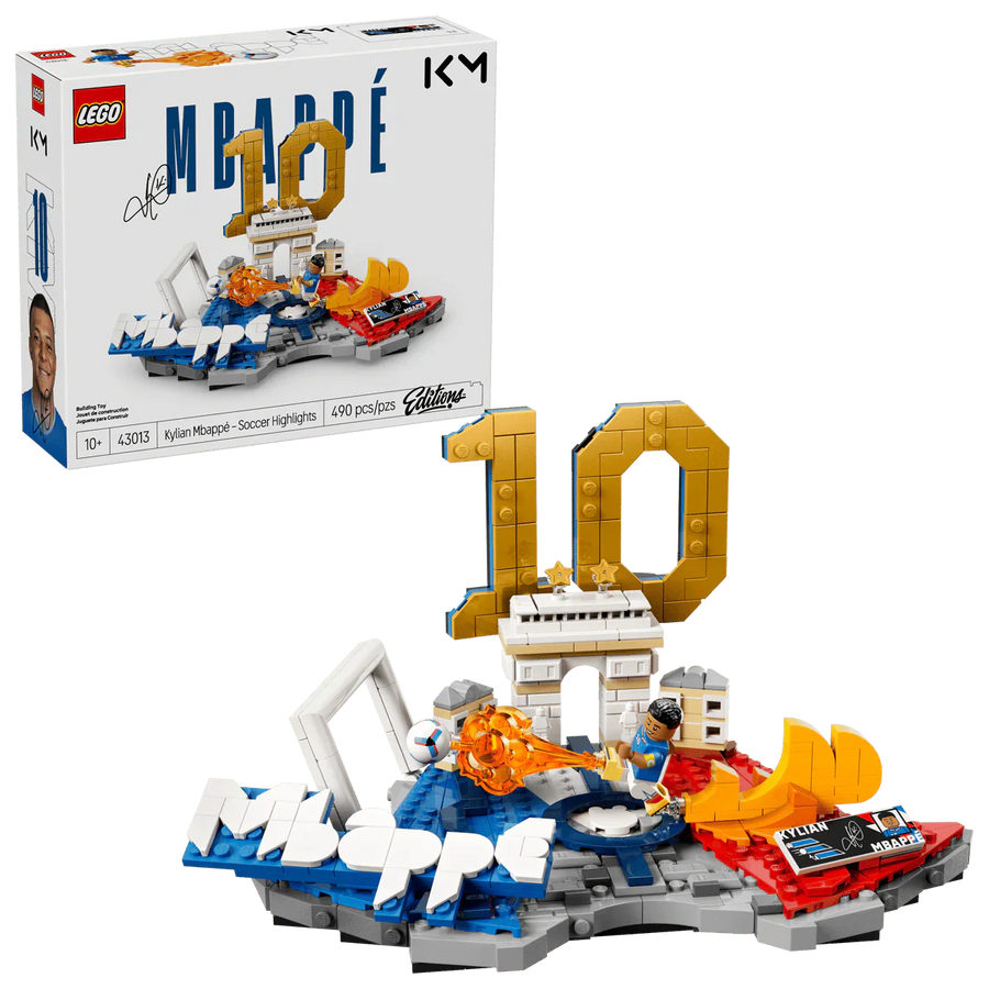 Lego Editions Mbappe Soccer Highlight Building Set