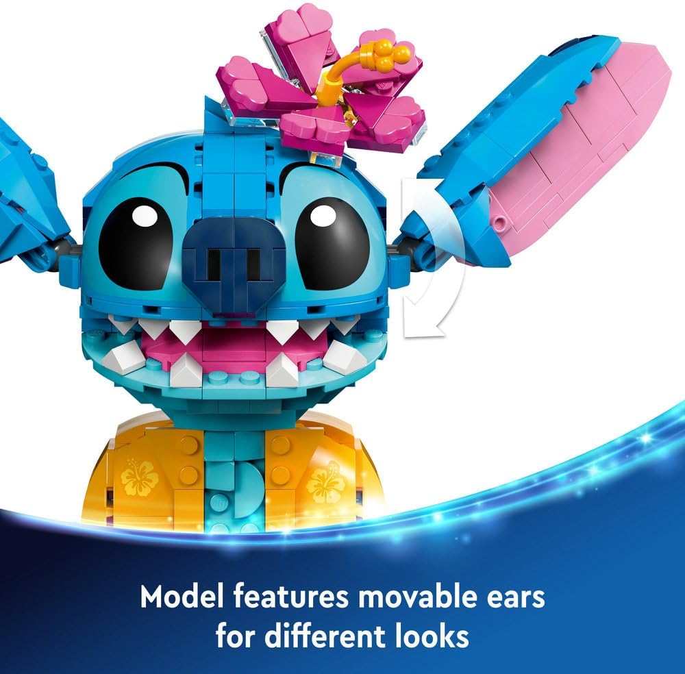 Lego Stitch With Ice Cream