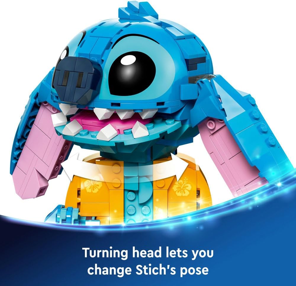 Lego Stitch With Ice Cream