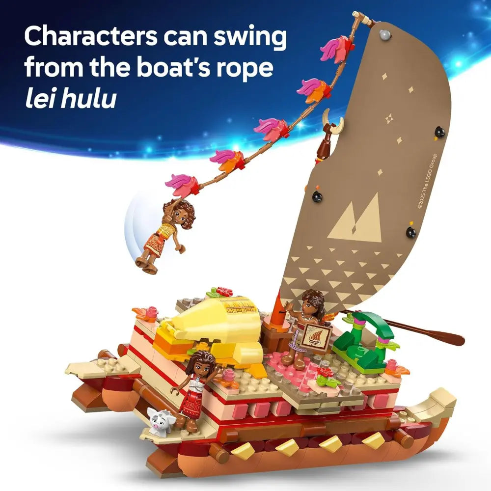 Lego Moana2 Adventure Canoe 43270