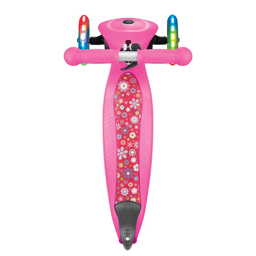 Globber Primo Foldable Lights Fantasy Pink