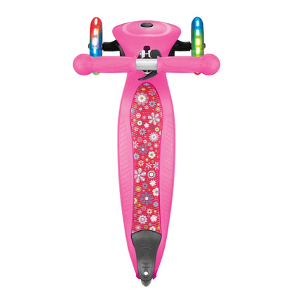 Globber Primo Foldable Lights Fantasy Pink