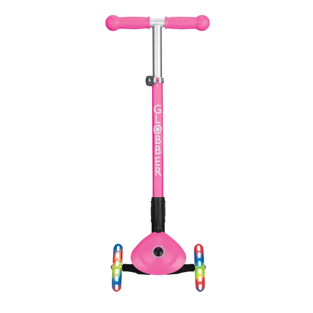 Globber Primo Foldable Lights Fantasy Pink