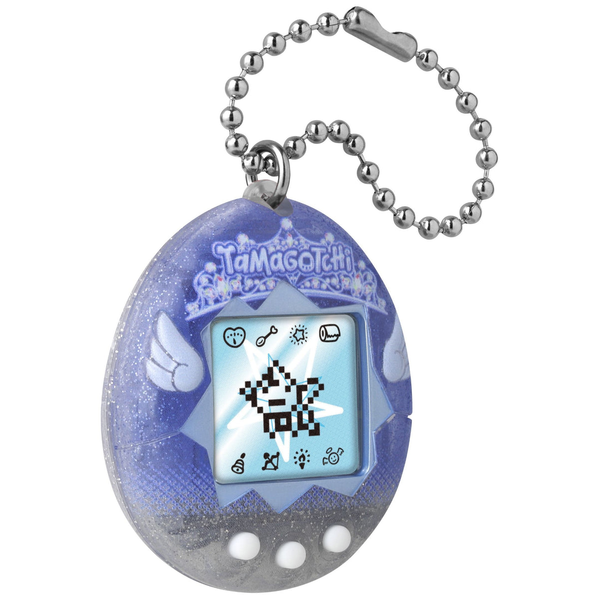 Tamagotchi Original Angel Tiara Battery-Operated Digital Game with 3D Wings and Shooting Star