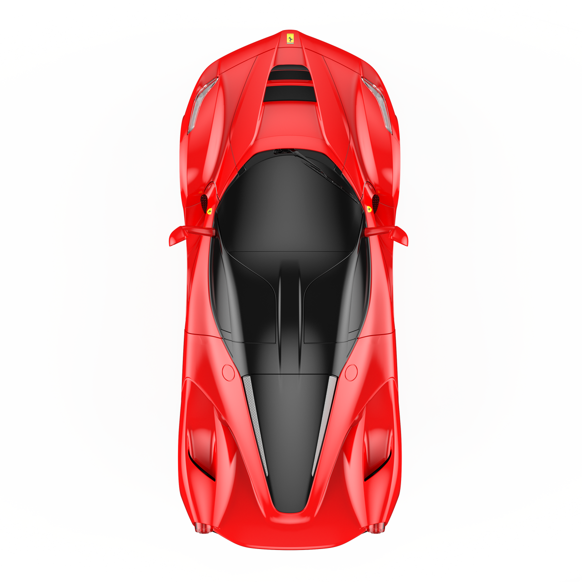 Power Joys RC Ferrari LaFerrari 1:24 Battery-Operated Sports Car Toy for Kids
