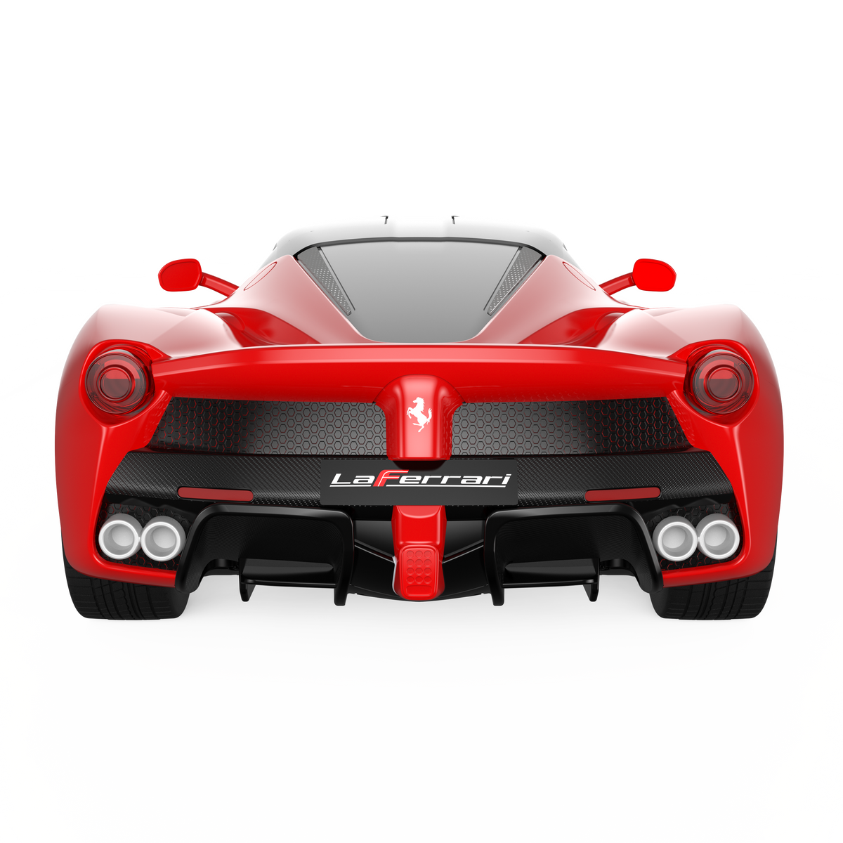 Power Joys RC Ferrari LaFerrari 1:24 Battery-Operated Sports Car Toy for Kids