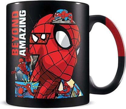 Marvel Spider-Man 60 Years Black Ceramic Mug - 315 ml