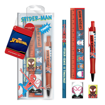Marvel Spider-Man  Inspired Creative Sketch & Stationery Set for Kids
