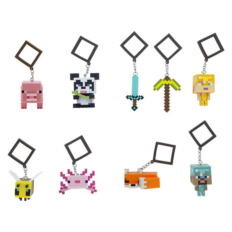 Minecraft Backpack Buddies Series 2 Mystery Character Keychain