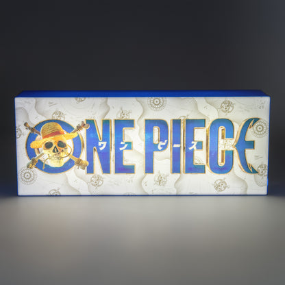 One Piece Logo LED Light 30cm Decorative Gaming & Anime Room Light