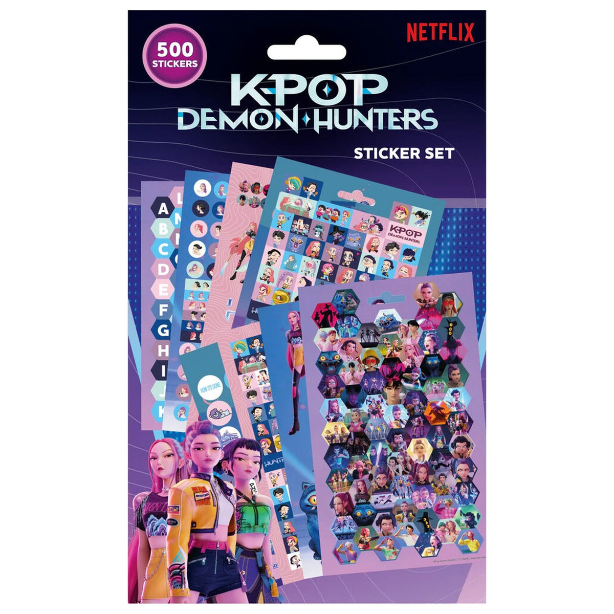K-POP Demon Hunters Sticker Book 500 Stickers