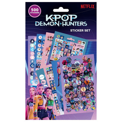 K-POP Demon Hunters Sticker Book 500 Stickers