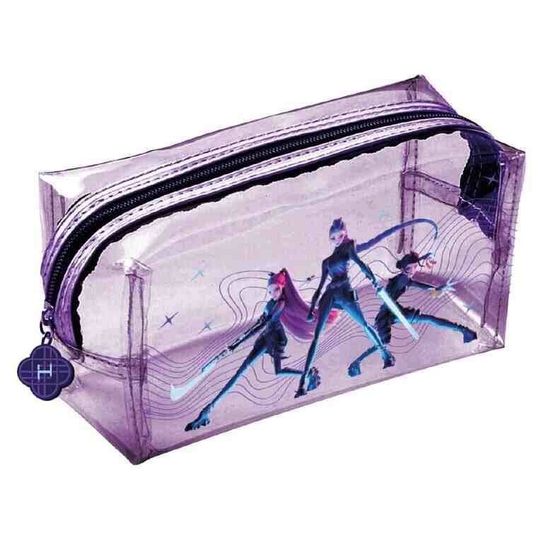 K-POP Demon Hunters Transparent XL Pencil Case