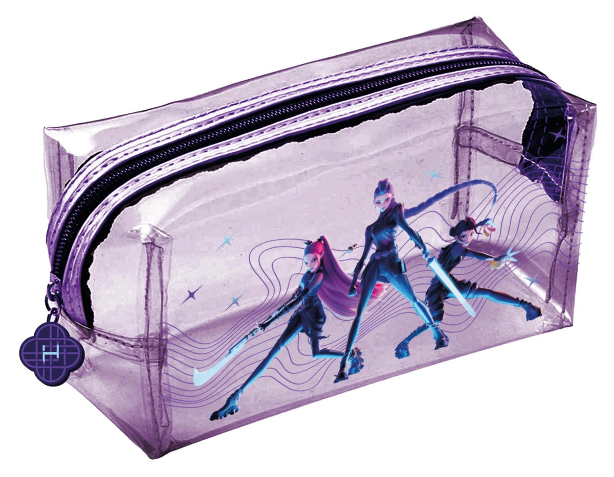 K-POP Demon Hunters Transparent XL Pencil Case