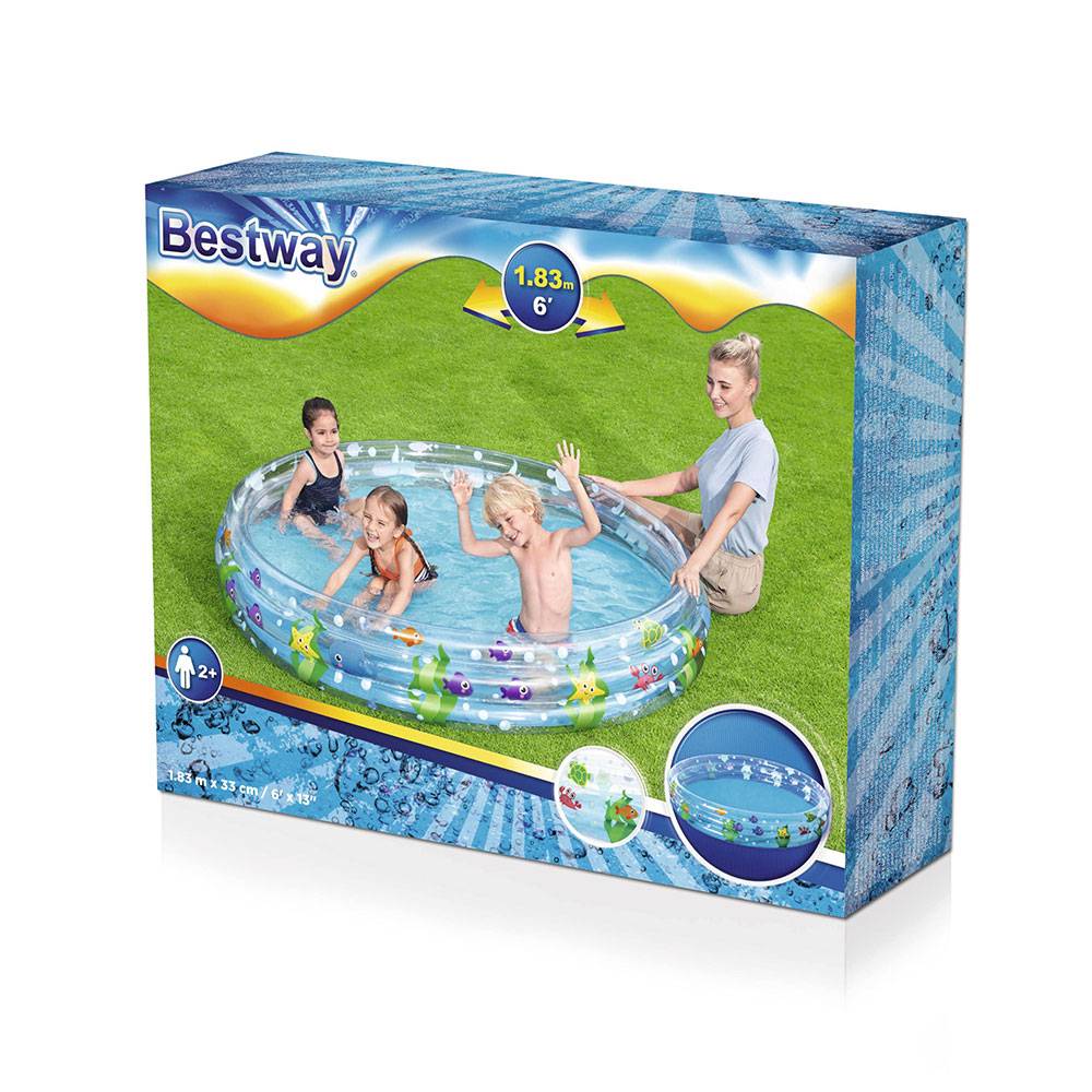 Bestway Pool Deep Dive 3-Ring 183x33cm
