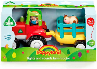 Early Learning Centre Happy Land Lights and Sounds Farm Tractor