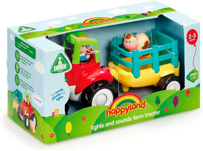 Early Learning Centre Happy Land Lights and Sounds Farm Tractor