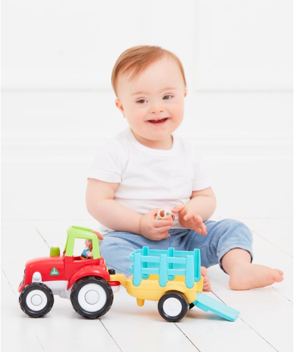 Early Learning Centre Happy Land Lights and Sounds Farm Tractor