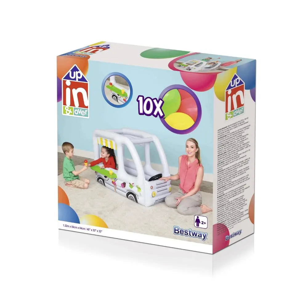Bestway Scoops Smiles Ice Cream Truck Ball Pit