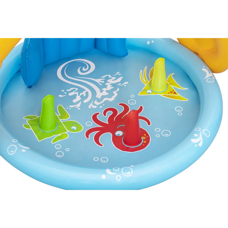 Bestway Lil' SeaShapes Inflatable Baby Pool 1.12 m x 89 cm x 76 cm