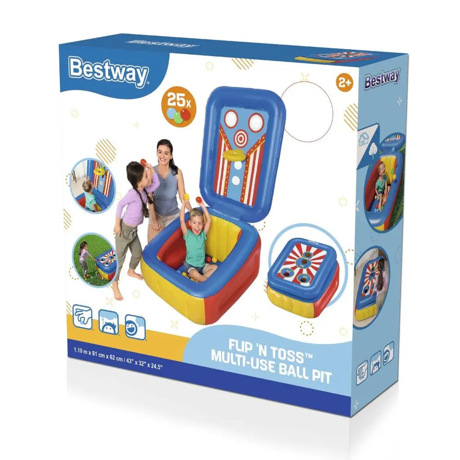 Bestway Flip N Toss Ball Pit 110X81X62cm