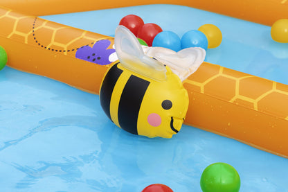 Bestway Lil Beehive Pool & Ball Pit 127x119 cm 2-in-1 Toddler Water & Ball Play