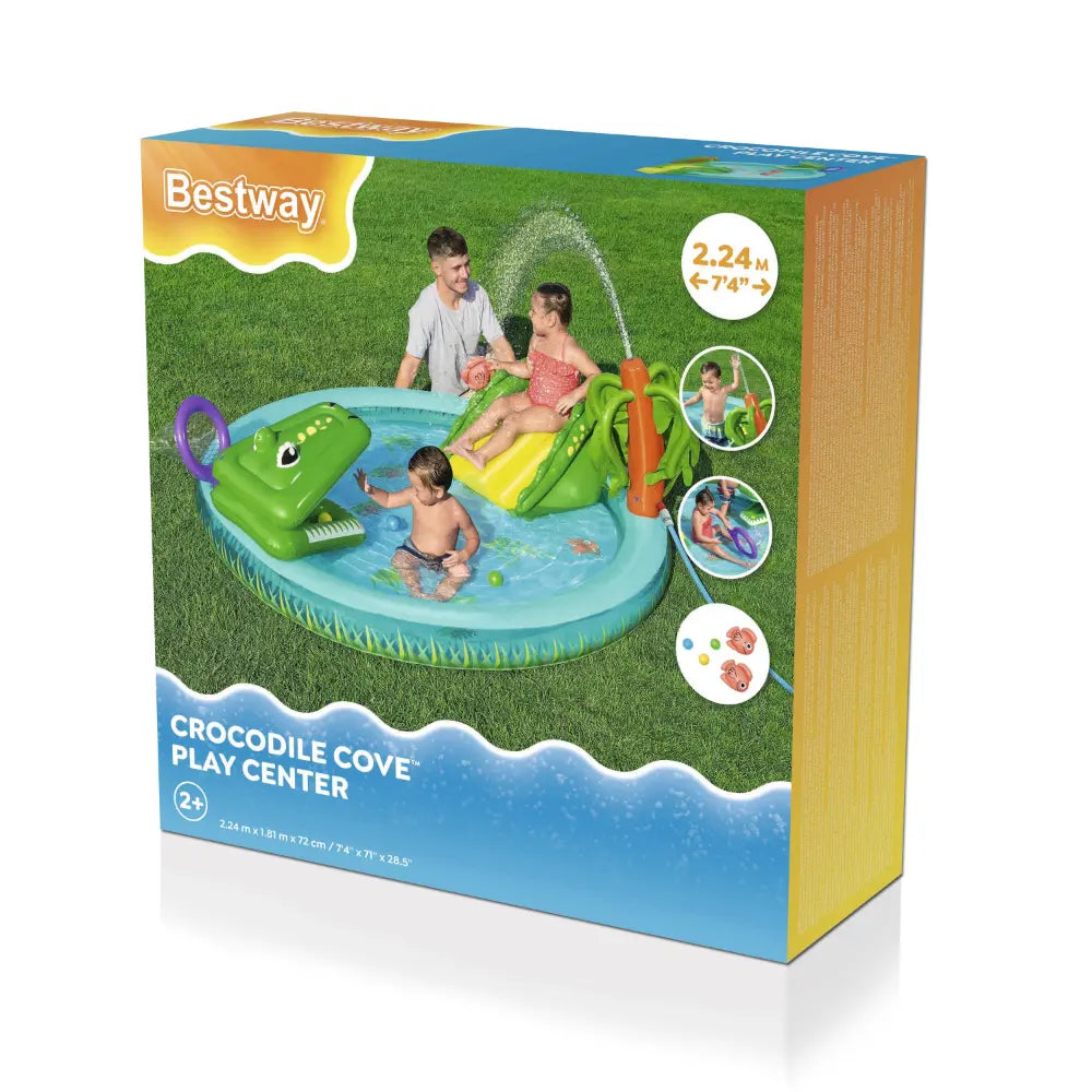 Bestway Playcentre Crocodile Cove 224x181x72cm