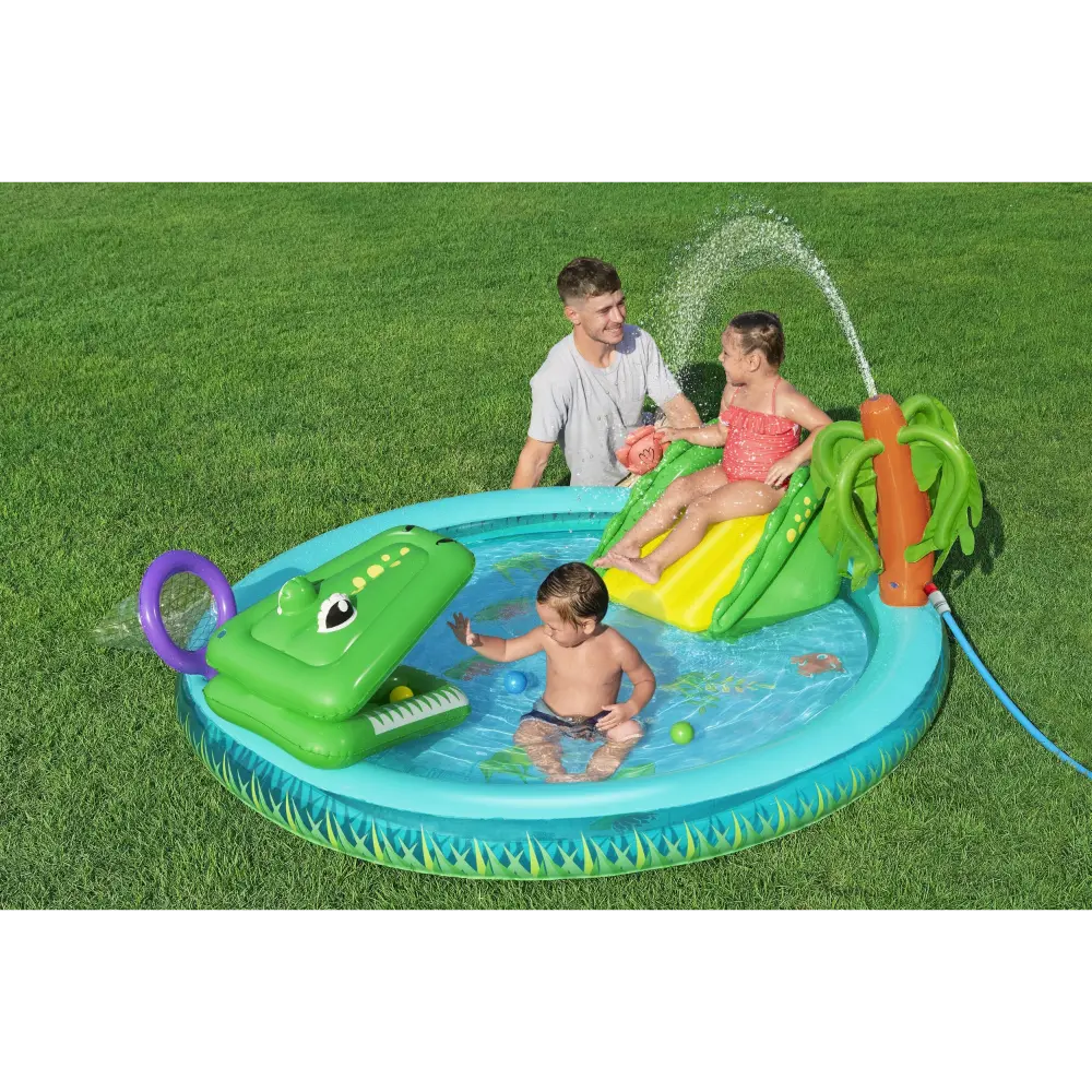 Bestway Playcentre Crocodile Cove 224x181x72cm
